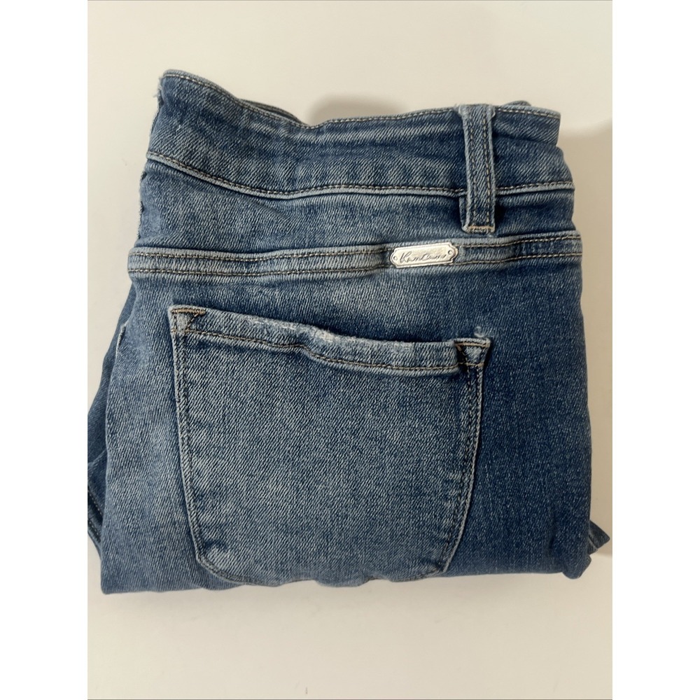 KanCan Curvy Signature Mid Rise Ankle Skinny Jeans Size 30 Stone Washed